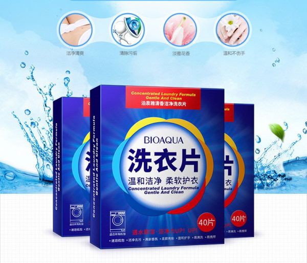 Washing plates 40 pcs Bioaqua