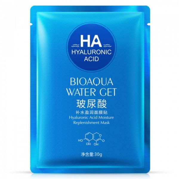 Face mask with hyaluronic acid Bioaqua