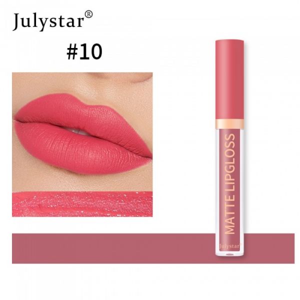 Liquid lipstick matte Julystar, color 10