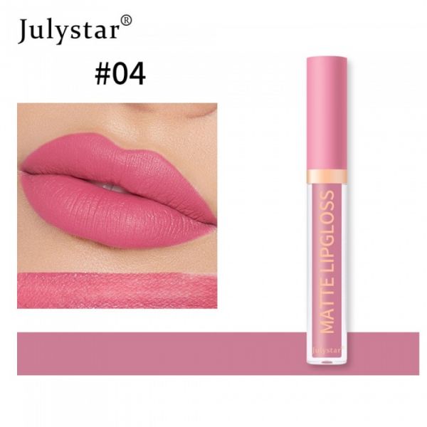 Liquid lipstick matte Julystar, color 4