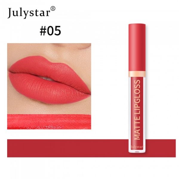 Julystar Liquid Matte Lipstick, Color 5