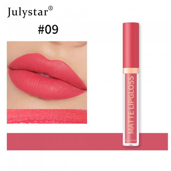 Liquid lipstick matte Julystar, color 9