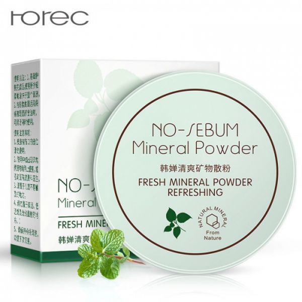 Rorec mineral mattifying face powder